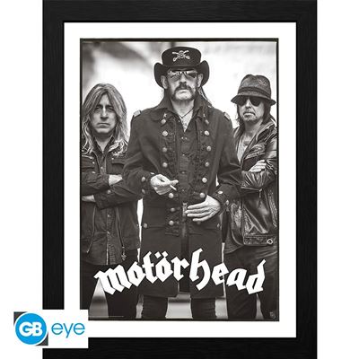 Impressão Emoldurada - Framed Print Motorhead: Group Back & White - 30x40cm Discount