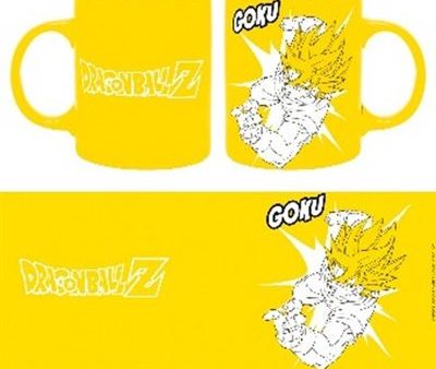 Caneca Dragon Ball: Pop Color Goku - 320ml For Sale