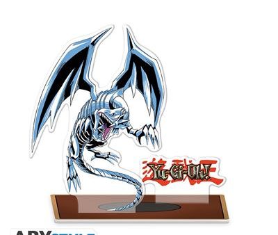 Figura de Acrílico Yu-Gi-Oh! Blue Eyes White Drag - 11cm Fashion