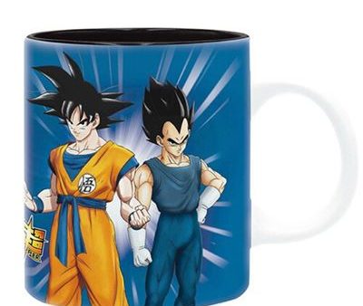 Caneca Dragon Ball: Goku,Vegeta, Broly - 320ml Fashion