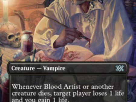 Blood Artist (Borderless Alternate Art) [Double Masters 2022] Online Sale