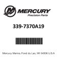 Mercury - Coil kit - 339-7370A19 Hot on Sale