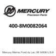 Mercury - Camshaft - 400-8M0082064 Online Sale